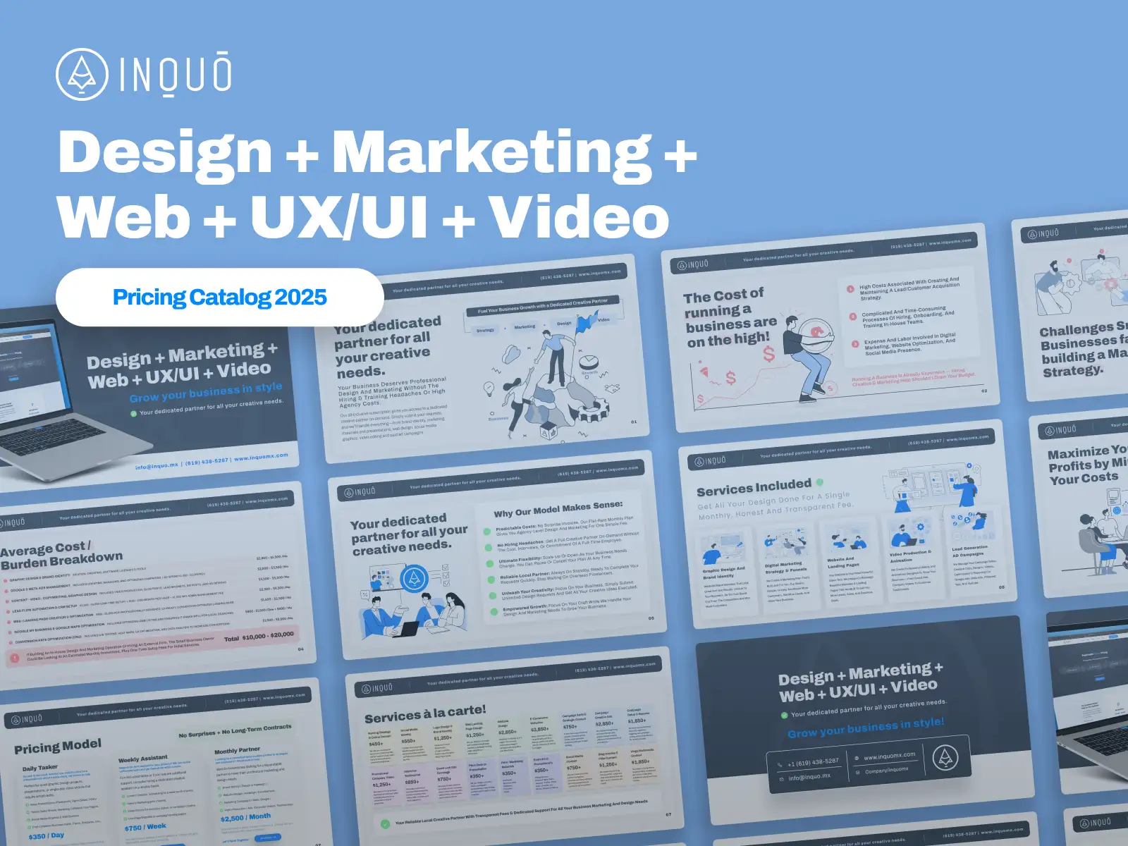 inquomx_pricing_catalog_2025 Inquomx-marketing-design-pricing-2025